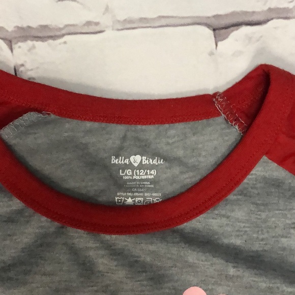 Girl's Plush PJ Set - Picture 4 of 4